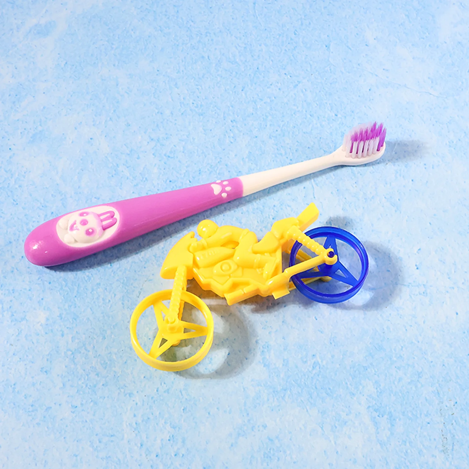 Kids Toothbrush and Bike Toy Set - Image 3