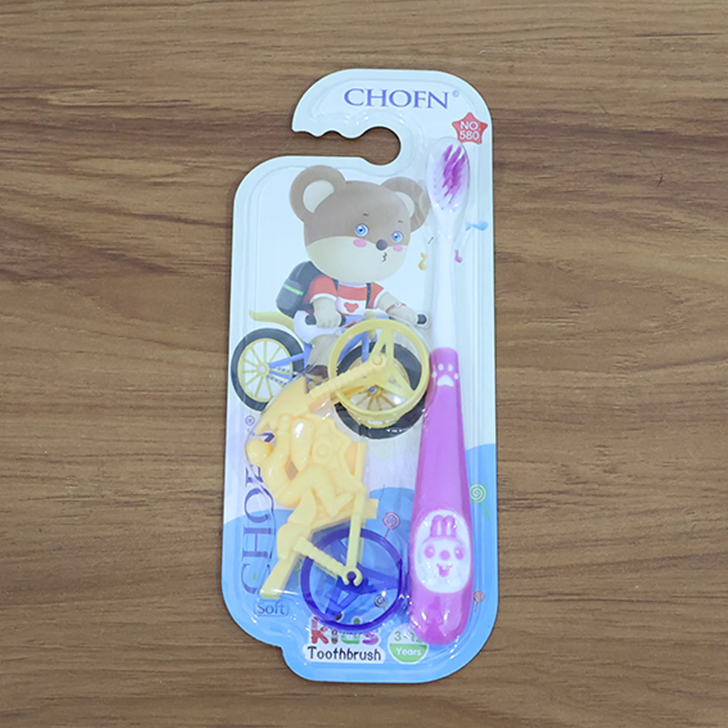 Kids Toothbrush and Bike Toy Set - Image 8