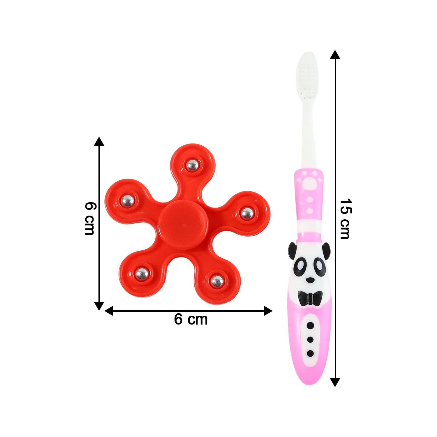 Kids Toothbrush and Fidget Spinner Toy Set - Image 4