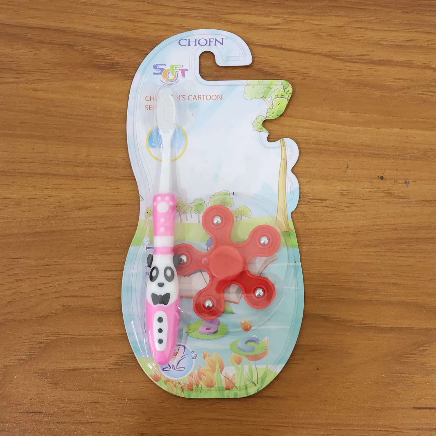 Kids Toothbrush and Fidget Spinner Toy Set - Image 8