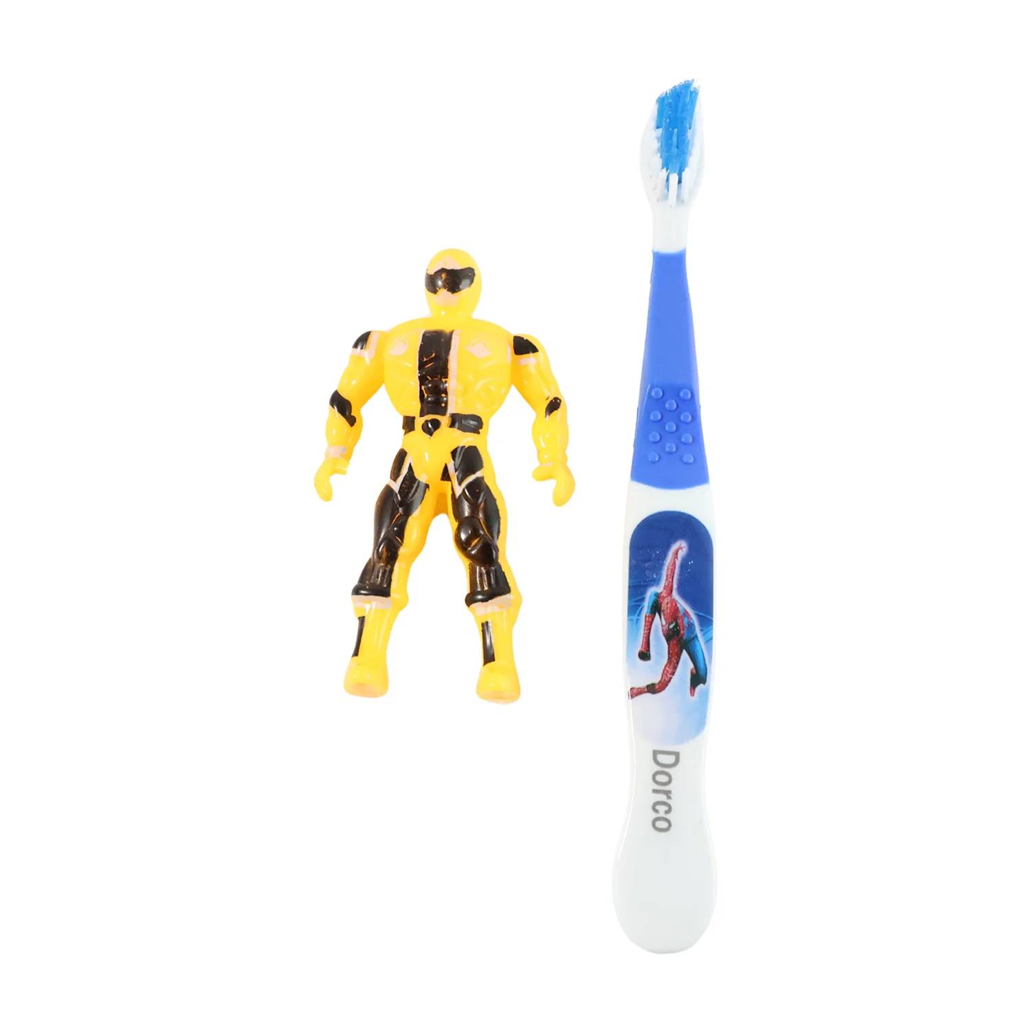 Kids Toothbrush Set with Cartoon Robot Toy - Image 5