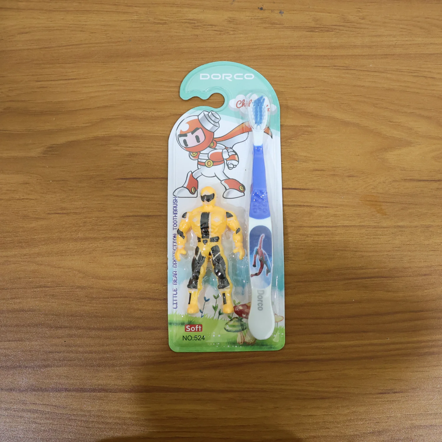 Kids Toothbrush Set with Cartoon Robot Toy - Image 7