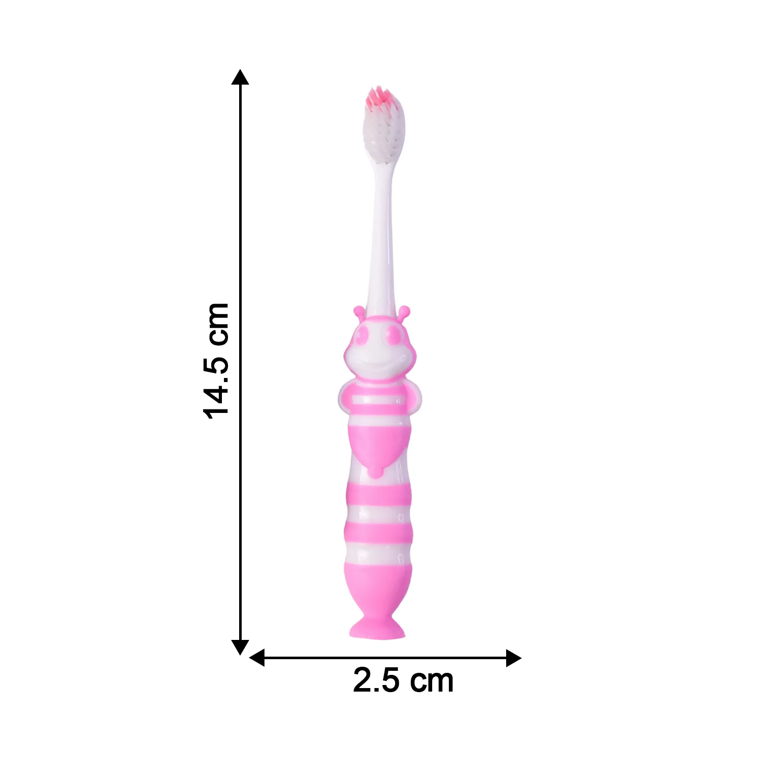 Kids Toothbrush with Cartoon Car (2 Pc Set) - Image 6