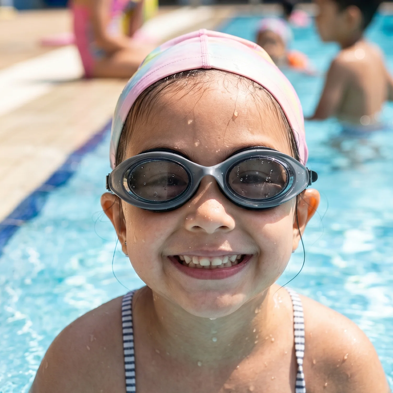 Kids UV Protection Swimming Goggles with Anti-Fog Lens and Comfortable Fit – 1 Pc - Image 3