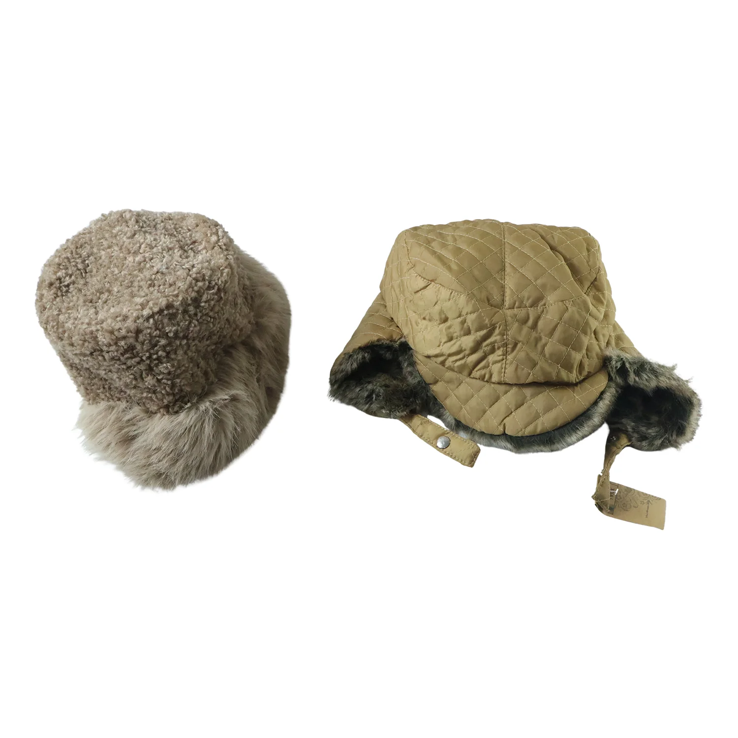 Kids Winter Fur Lined Warm Cap with Ear Flap and Stylish (1 Pc, Mix Design) - Image 4