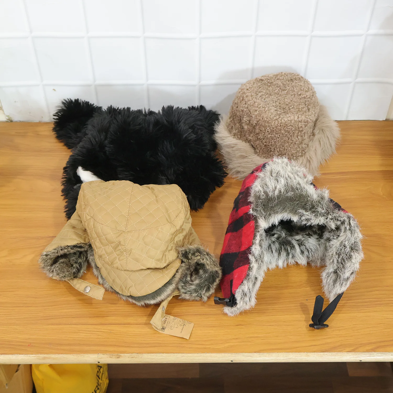 Kids Winter Fur Lined Warm Cap with Ear Flap and Stylish (1 Pc, Mix Design) - Image 8