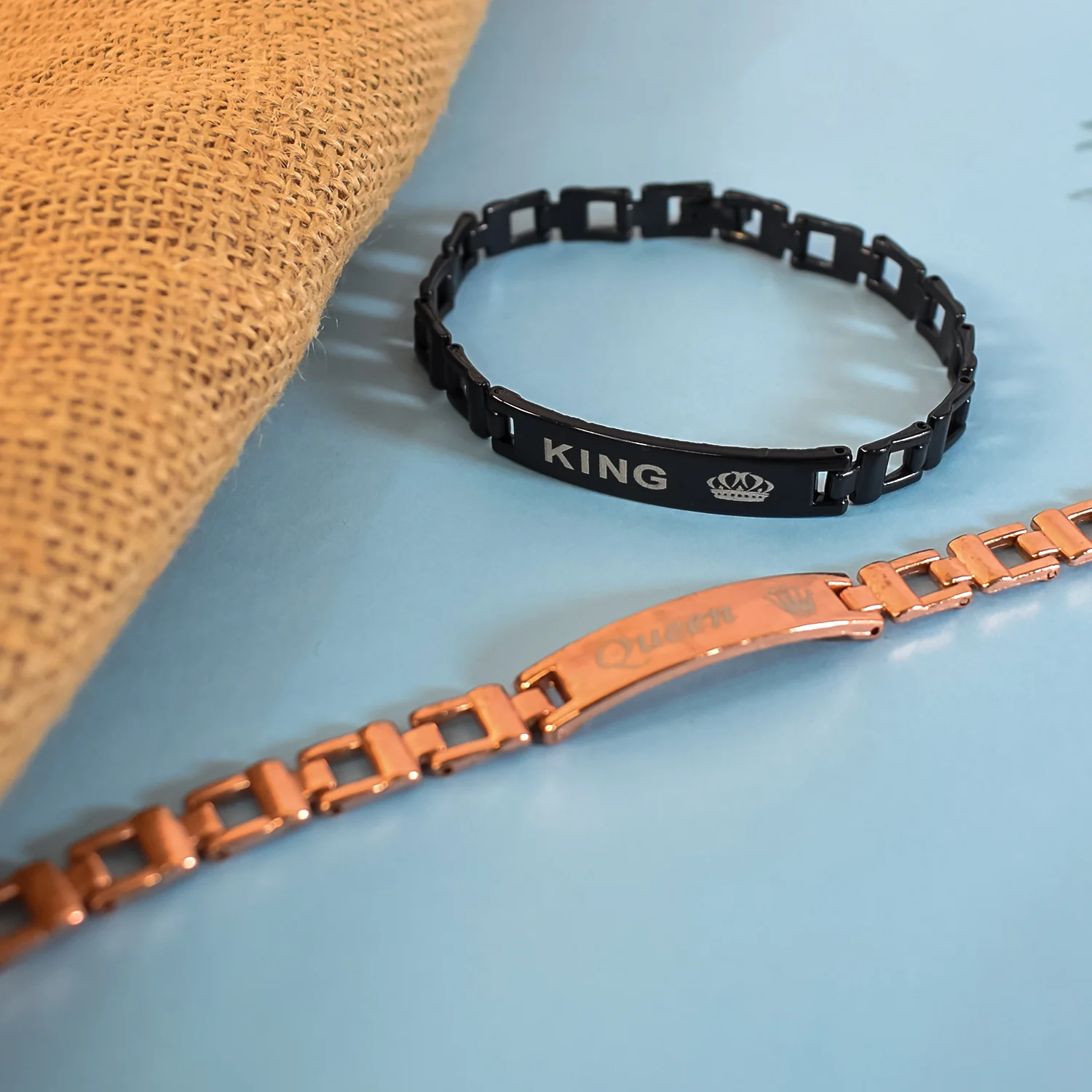 King and Queen Bracelet Set - Image 3