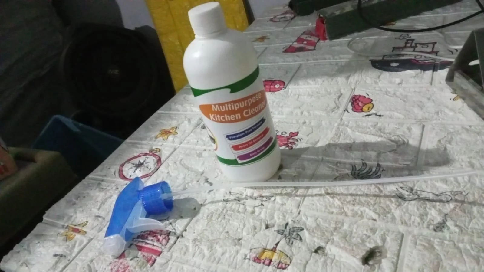 Kitchen Cleaner Spray for Oil & Grease on Stoves (Approx 500ml, Non-toxic) - Image 7