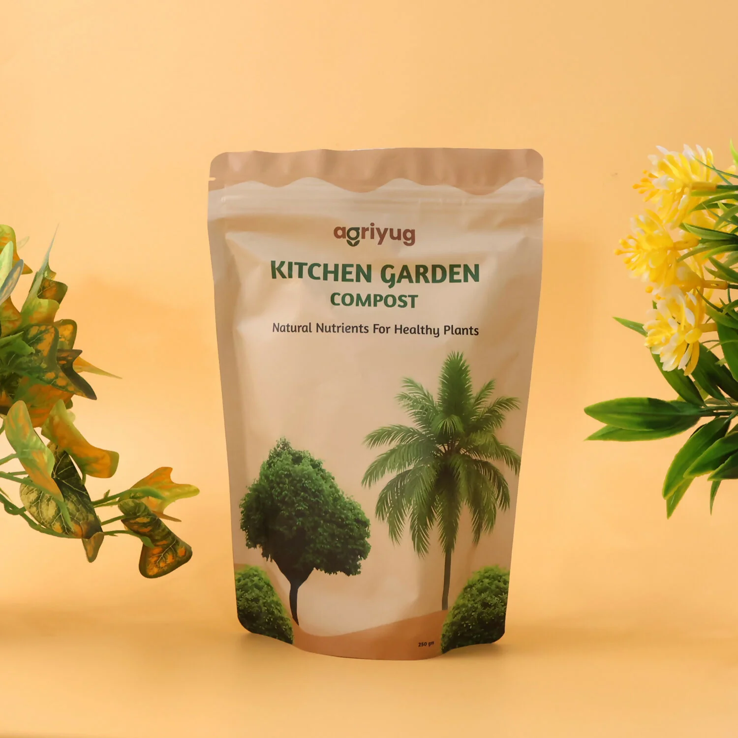 Kitchen Garden Compost For Home Gardening, Natural Nutrients For Healthy Plants (250 g) - Image 4