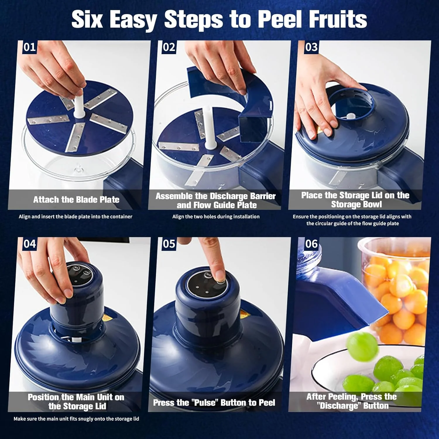 Multi-Purpose Fruit and Vegetable Peeler Set (1 Set) - Image 8