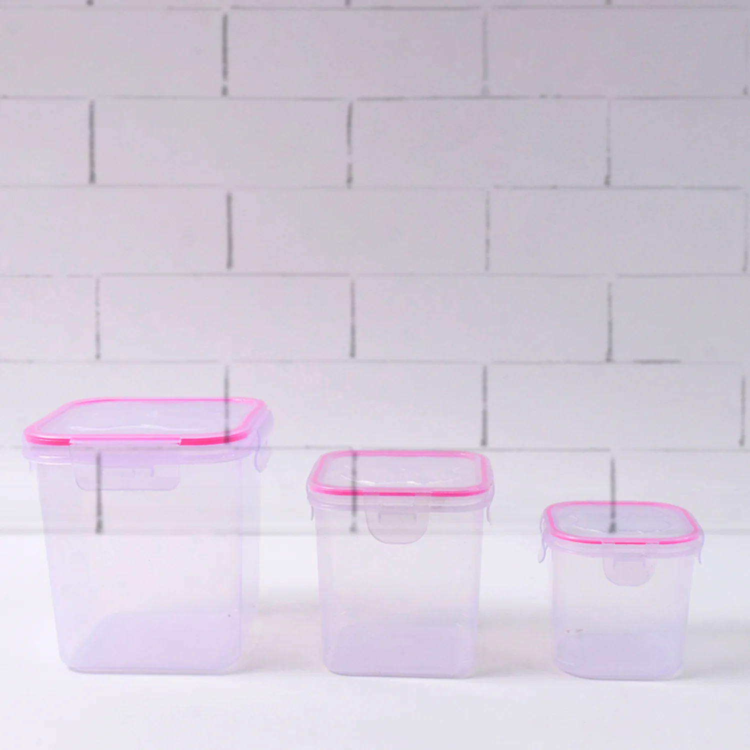 Kitchen Storage Container Set Of 3 Pcs (250, 500, 1000 ML) - Image 8