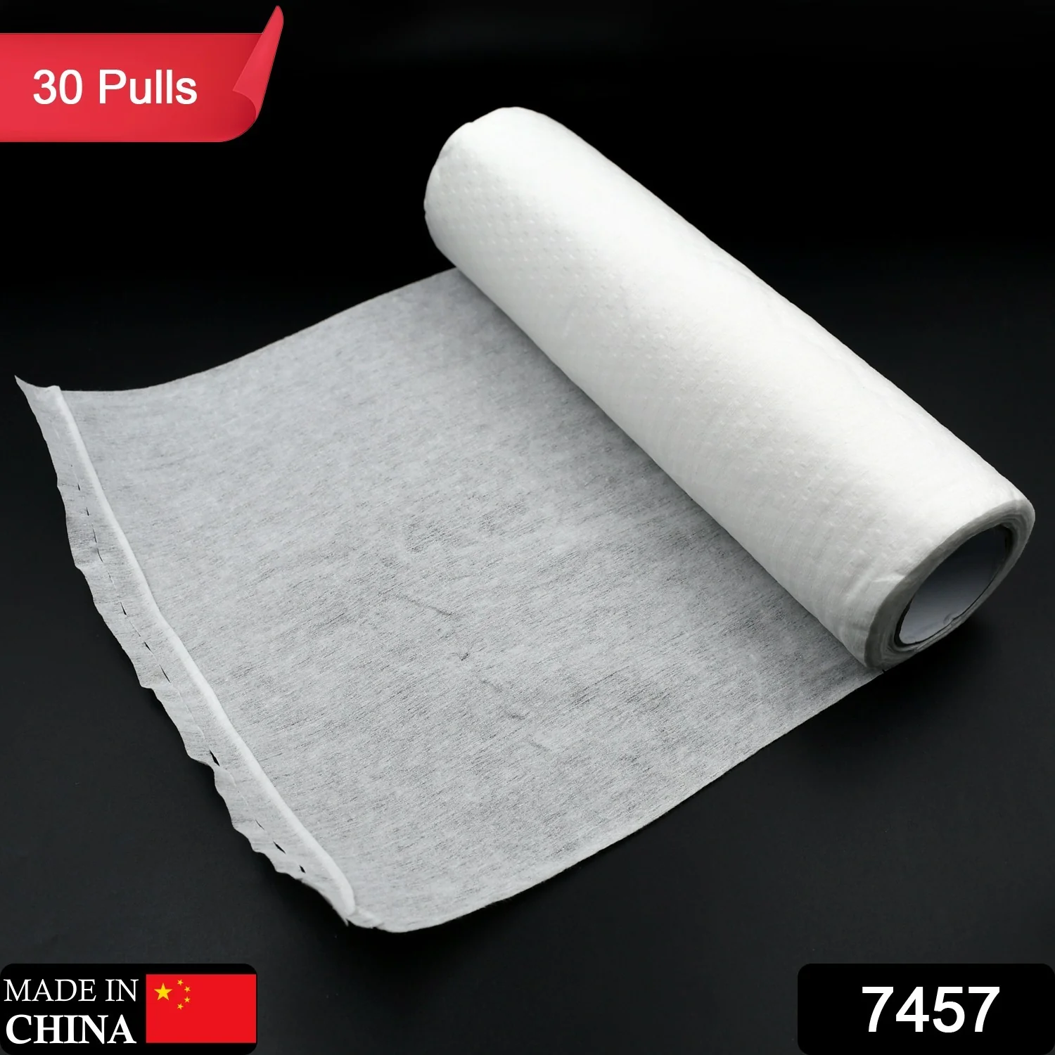 Printed Kitchen Tissue Roll for Cleaning (30 Sheets, Oil-Absorbing) - Image 2