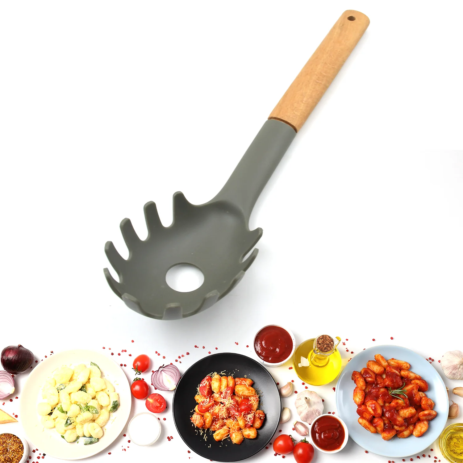 Plastic Kitchen Pasta Fork 1 Pc - Image 6