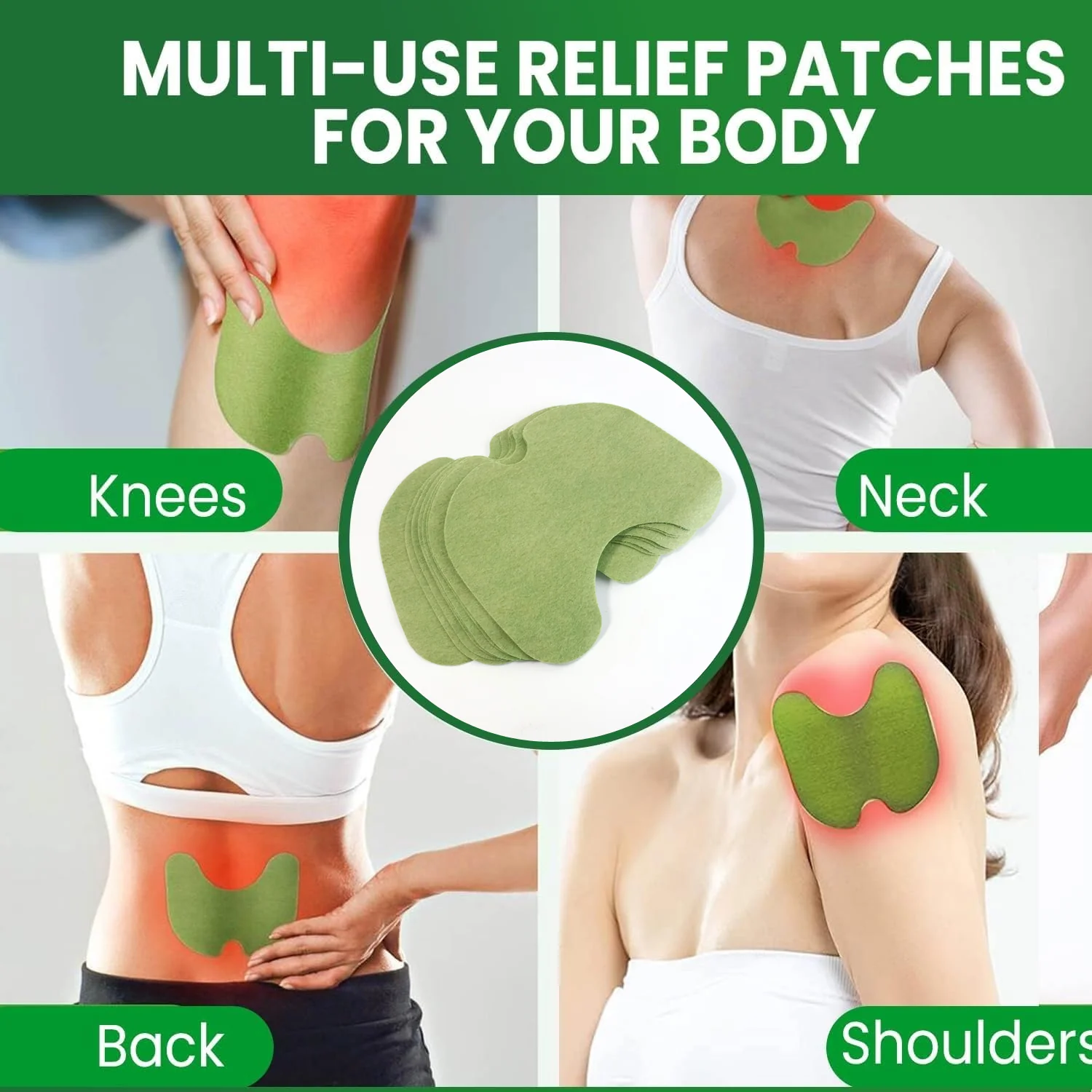 Knee Relief Patch Set – Herbal-Infused Adhesive Patches (10 Pc Set) - Image 6