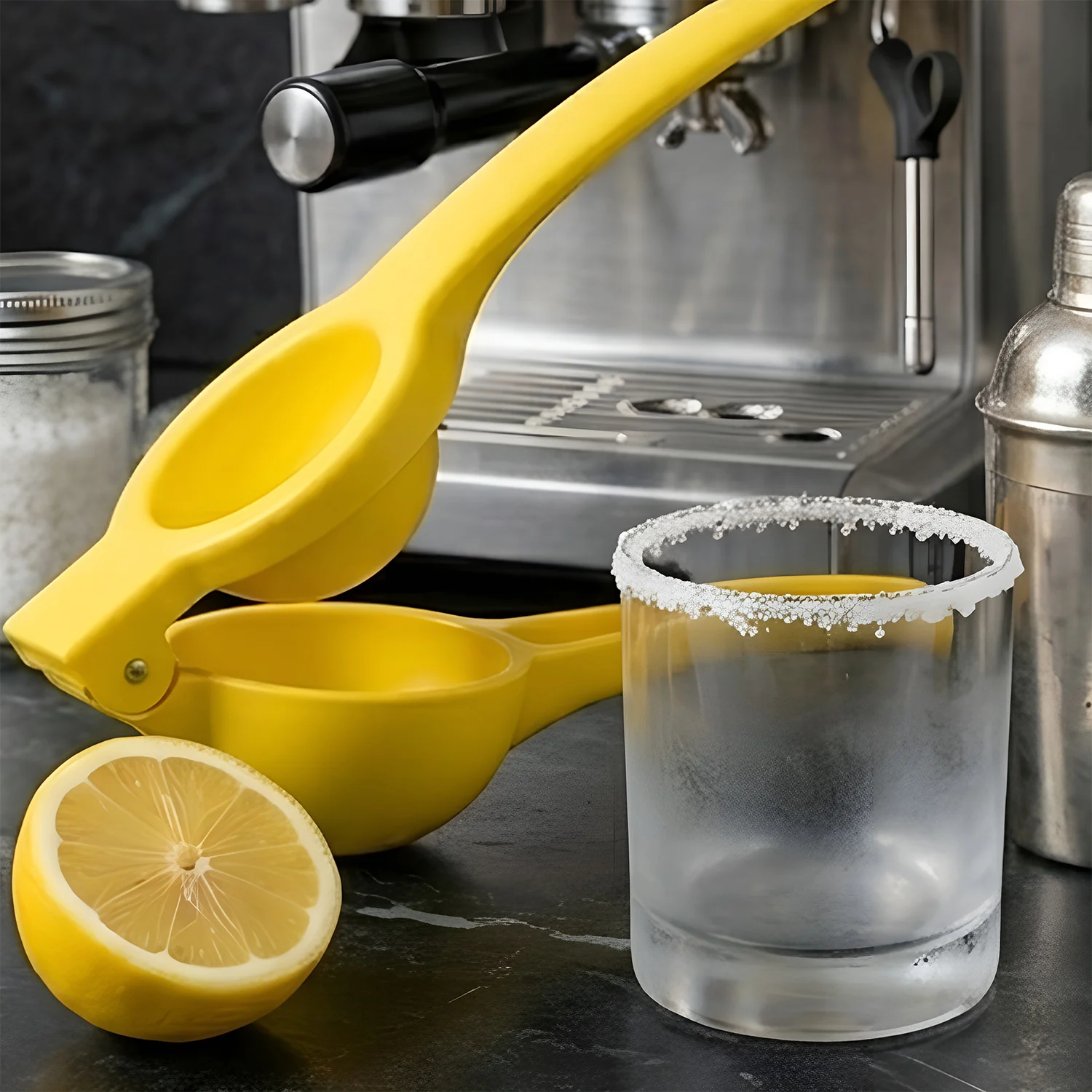 Konvex Hand Press Plastic Lemon Squeezer (1 Pc) - Image 5