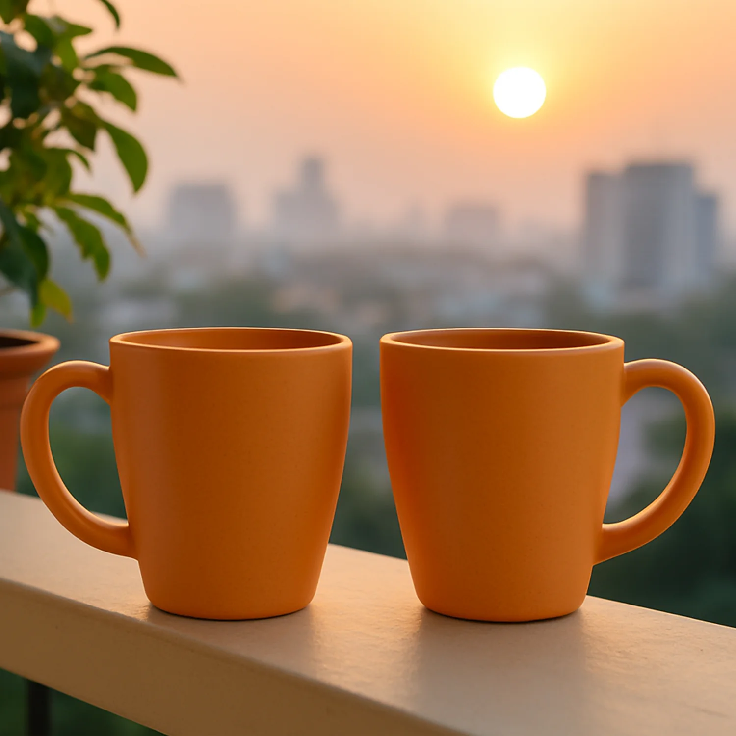Konvex Premium Coffee and Tea Mugs (2 Pc / 350ML) - Image 3