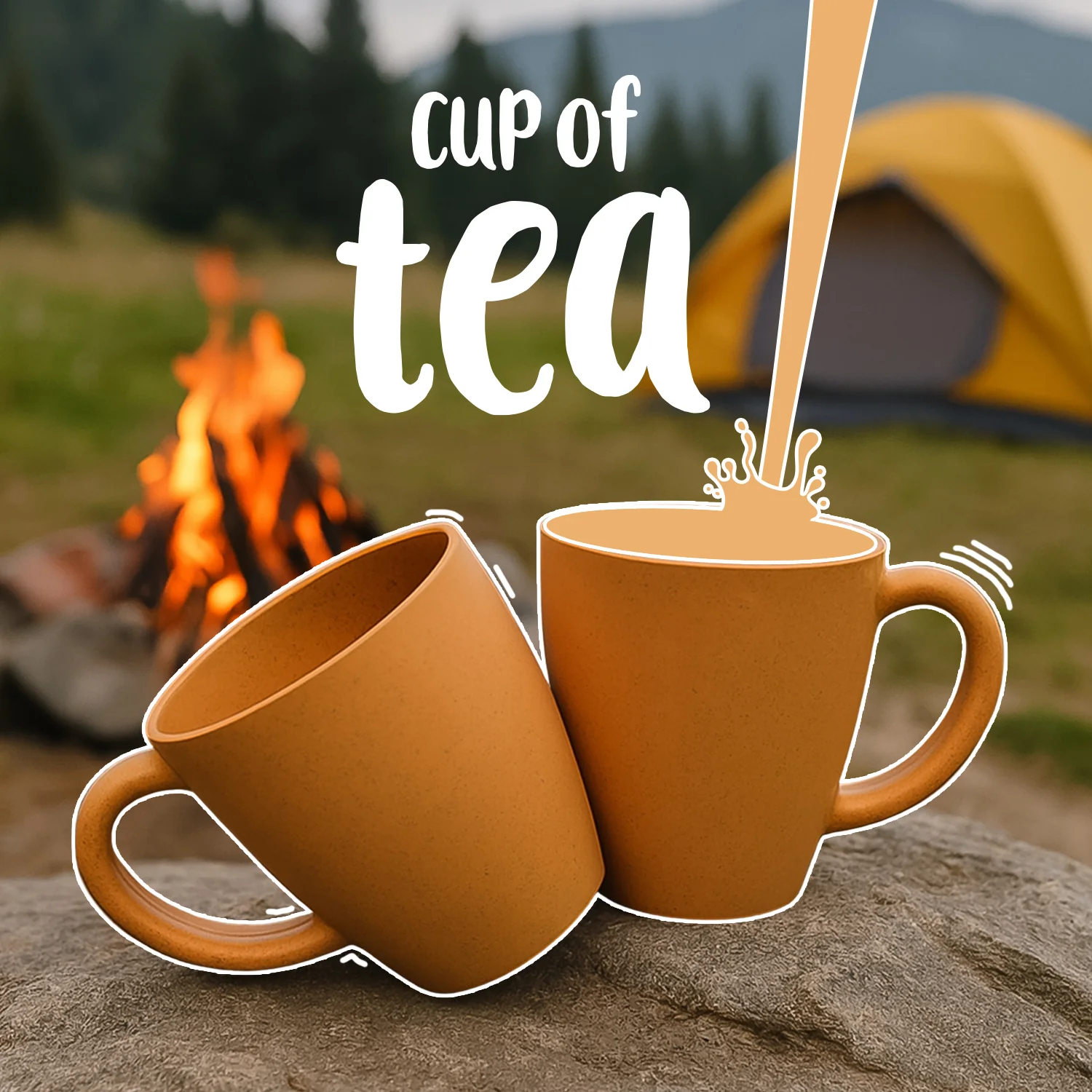 Konvex Premium Coffee and Tea Mugs (2 Pc / 350ML) - Image 7