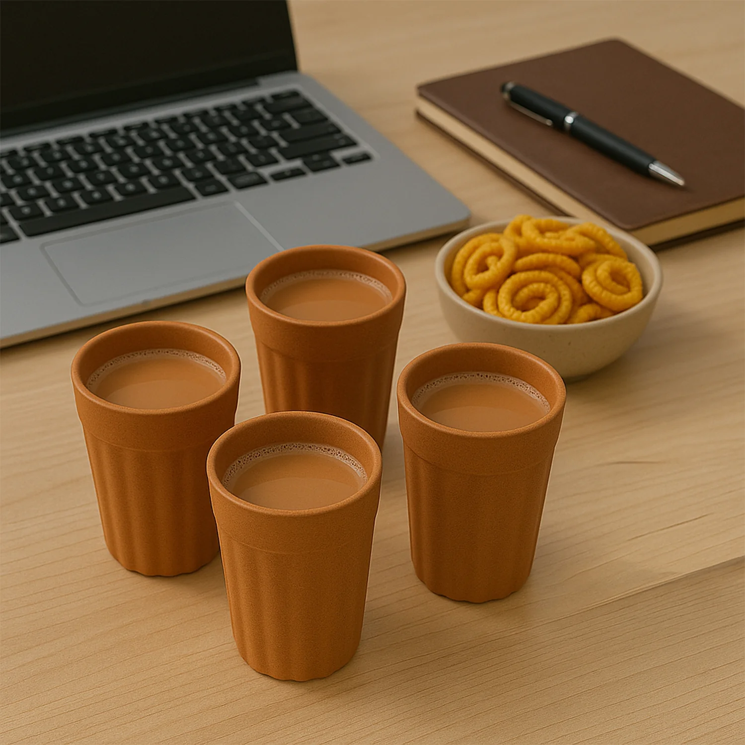 Konvex Traditional Chai Cups (125 ML / 6 Pc) - Image 4