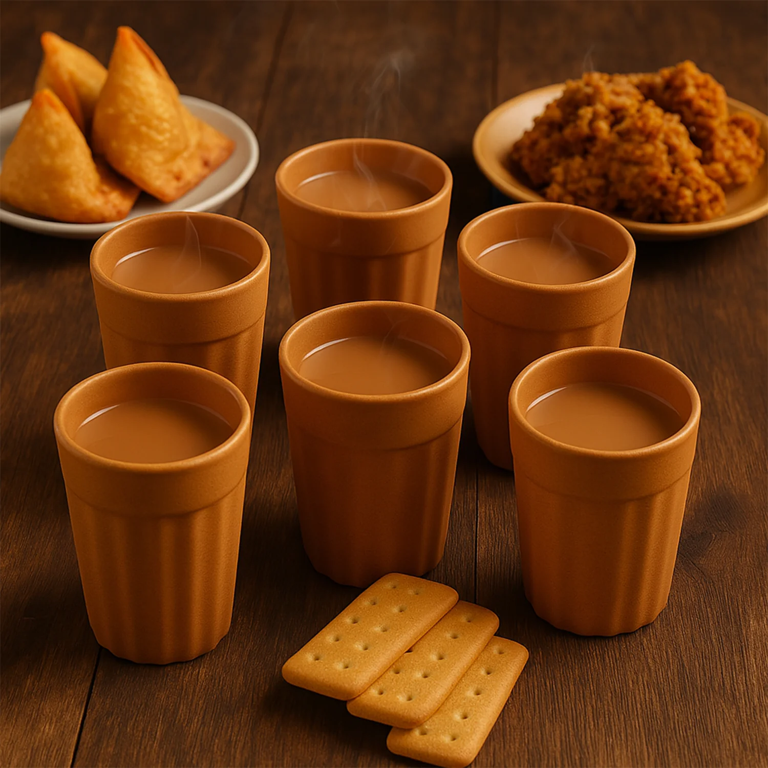 Konvex Traditional Chai Cups (125 ML / 6 Pc) - Image 7