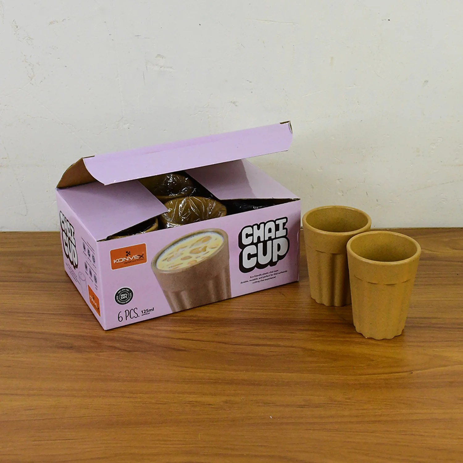 Konvex Traditional Chai Cups (125 ML / 6 Pc) - Image 8