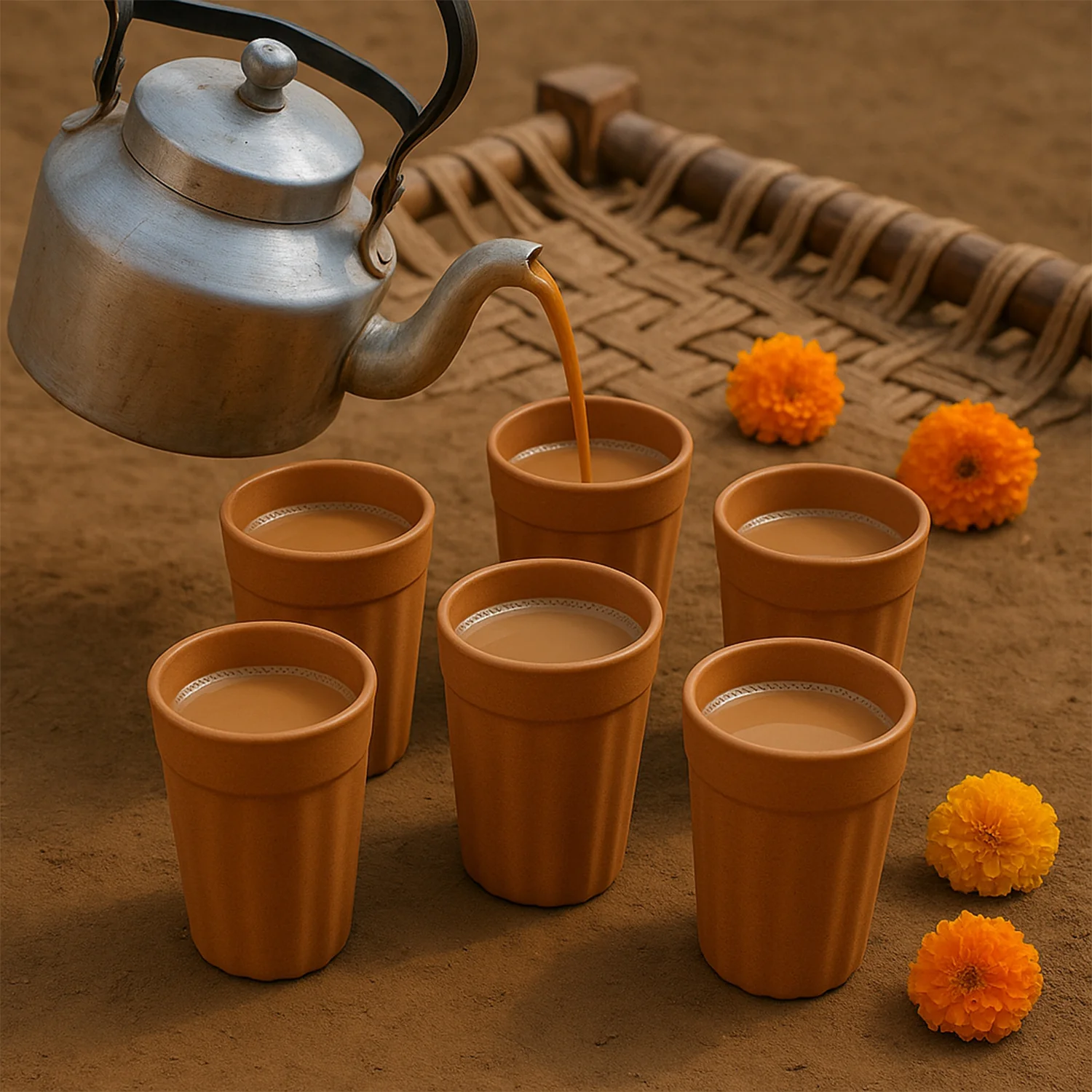 Konvex Traditional Chai Cups (125 ML / 6 Pc) - Image 9