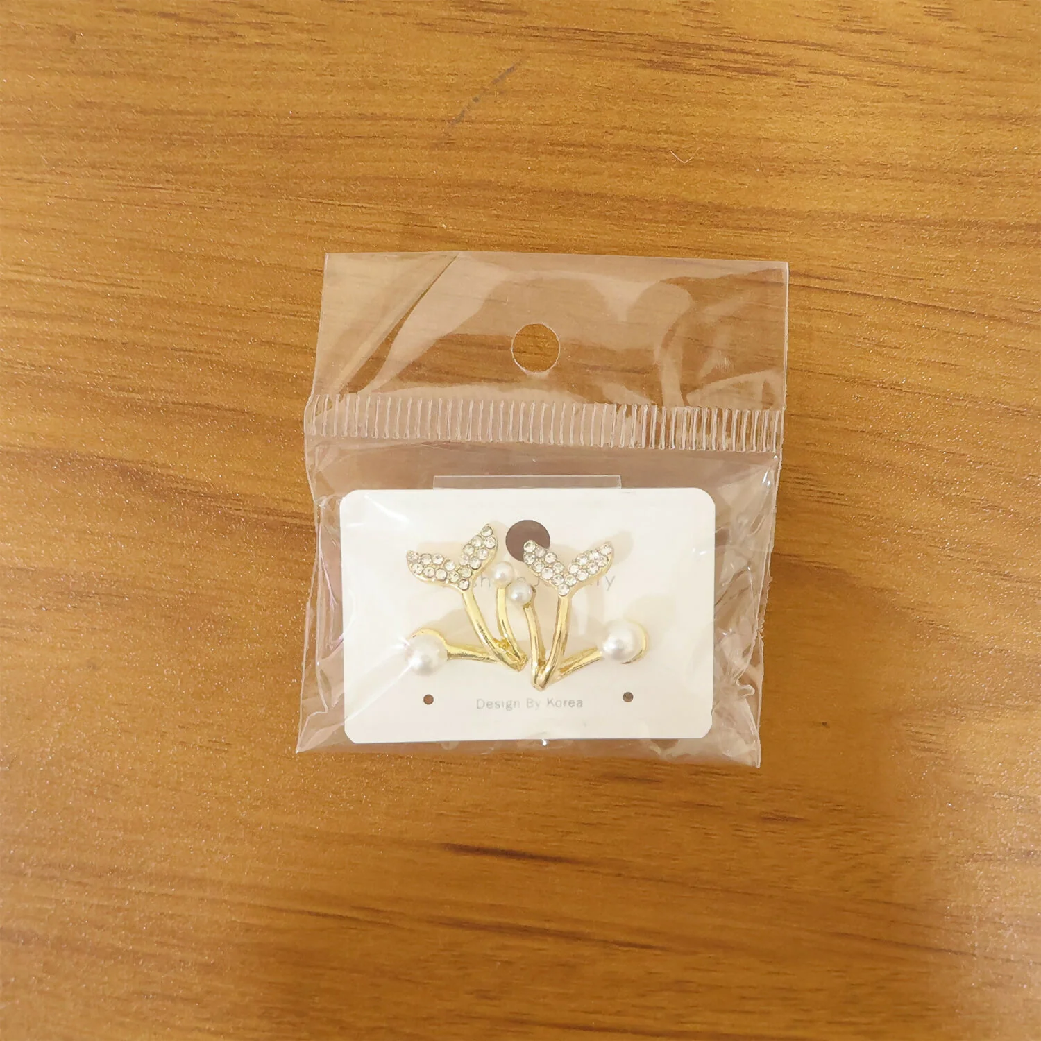 Korean Style Mermaid Tail Pearl Stud Earrings for Women & Girls - Image 6
