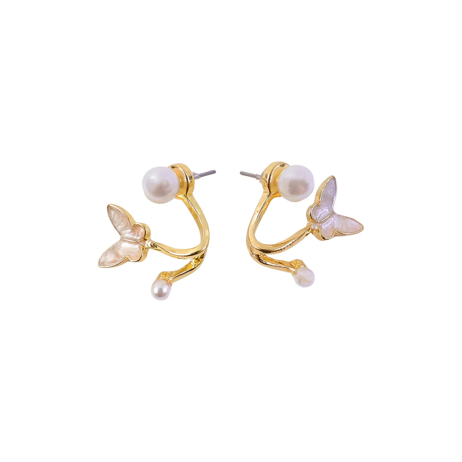 Korean Style Multi Layer Crystal Hoop Earrings for Women & Girls - Image 6