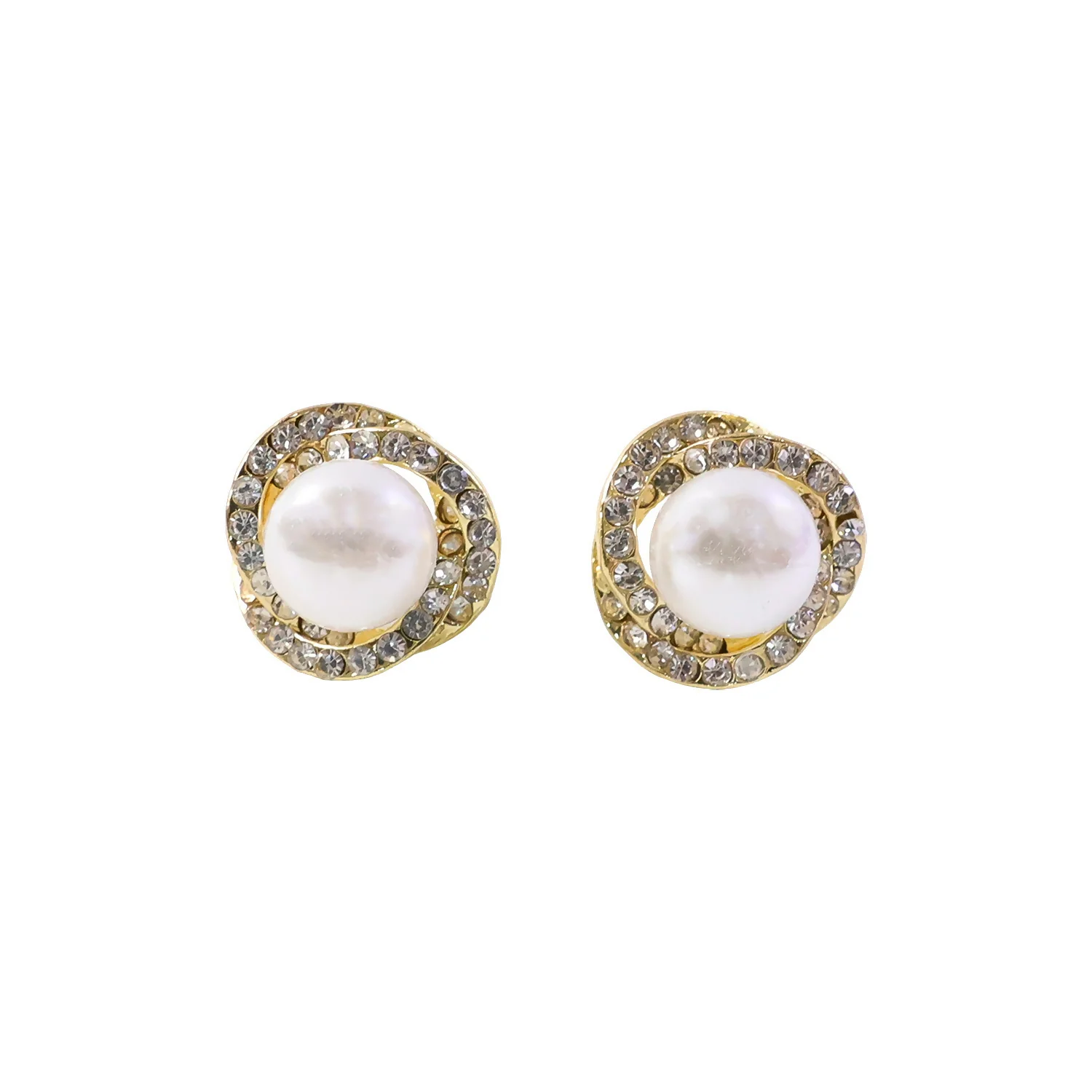 Korean Style Pearl Floral Stud Earrings for Women & Girls - Image 5