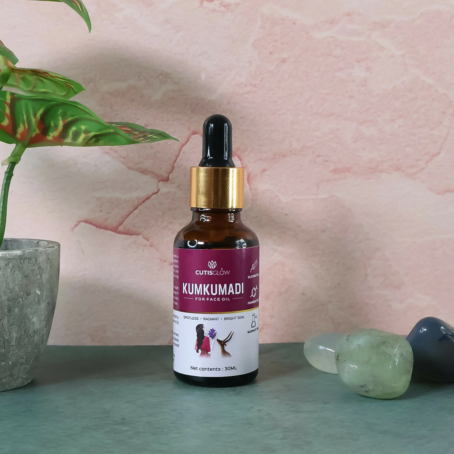 Eyelet Kumkumadi Face Oil (30ml) - Image 5