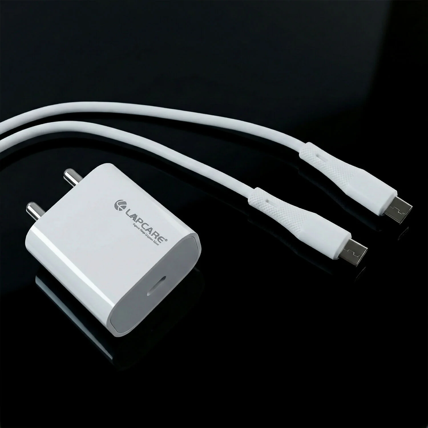 Lapcare 30W USB Type C Fast Charging Adapter with Type C to Type C Cable - Image 4