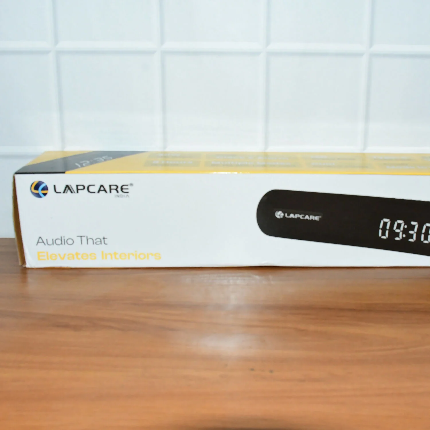 Lapcare Wireless Bluetooth Speaker with Digital Clock Display and Portable Design - Image 7