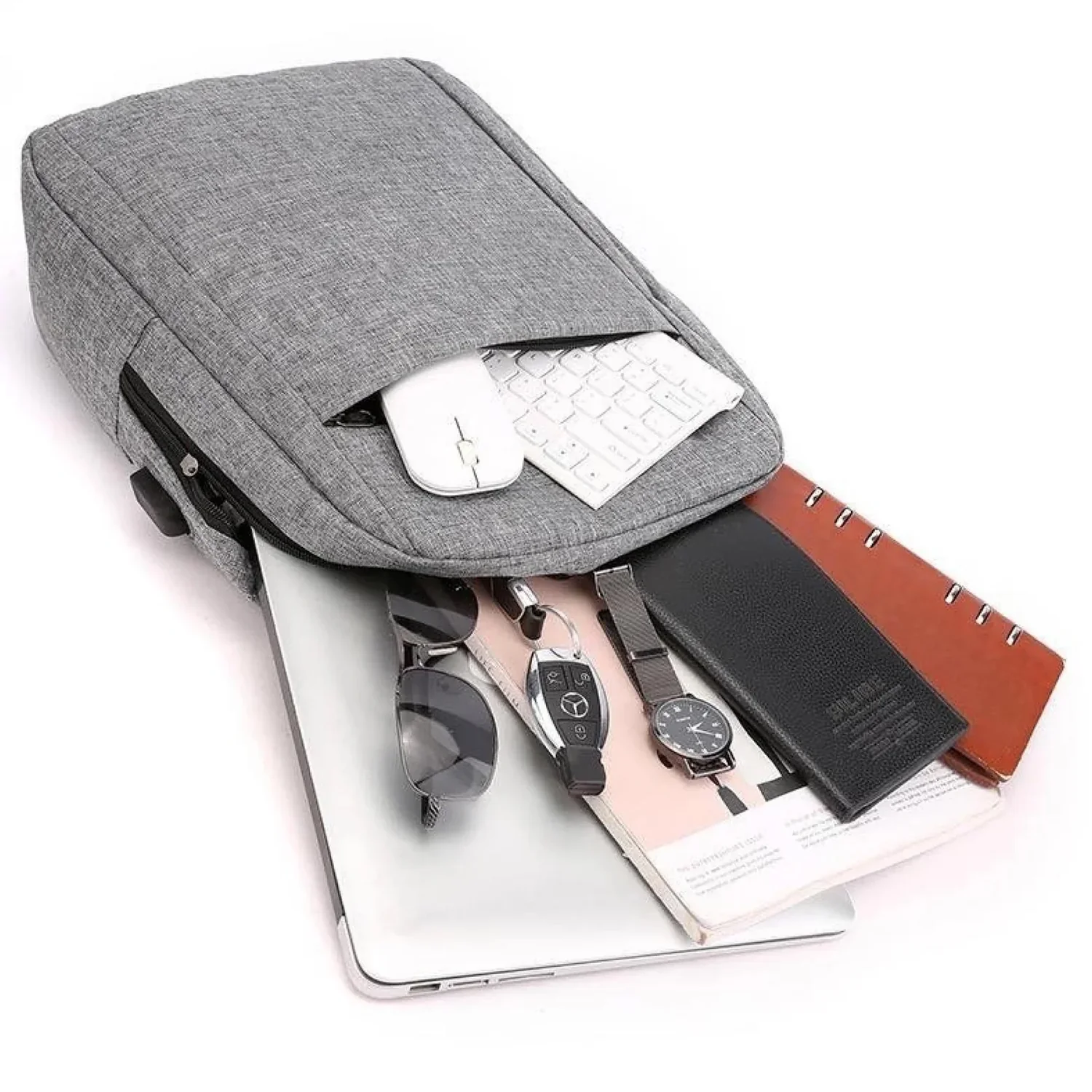 Laptop Bag With Adjustable Shoulder Strap & Storage Pockets - Image 3