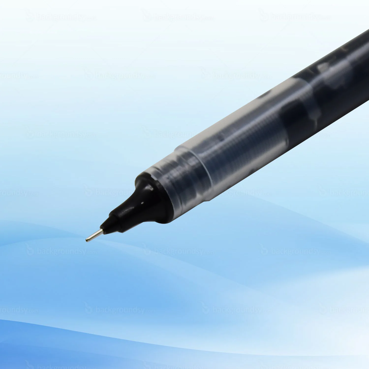 Large Black Roller ball Pens / Gel Pen Set Drawing Writing Pen 0.5 mm (12 Pcs Set) - Image 4