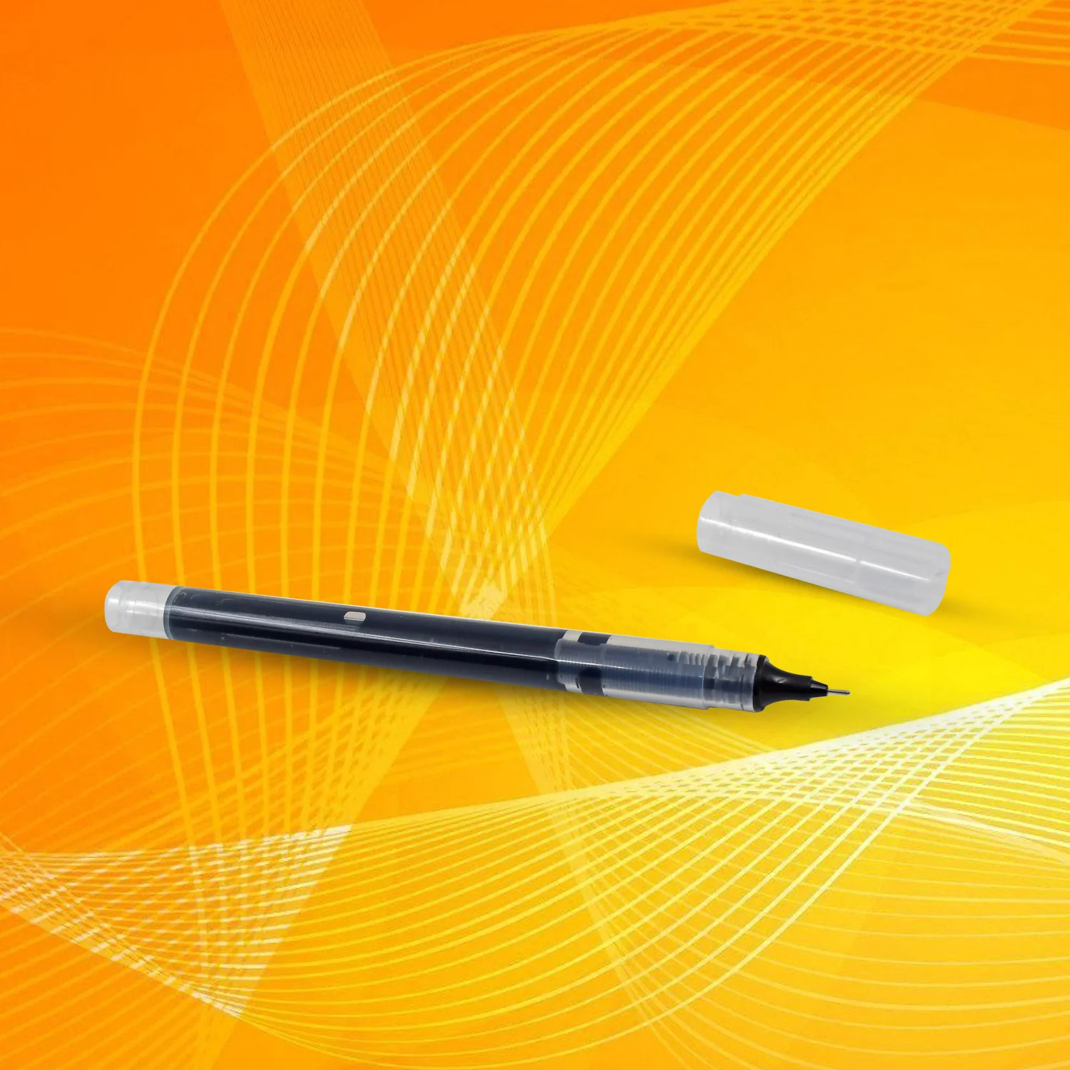 Large Black Roller ball Pens / Gel Pen Set Drawing Writing Pen 0.5 mm (12 Pcs Set) - Image 8