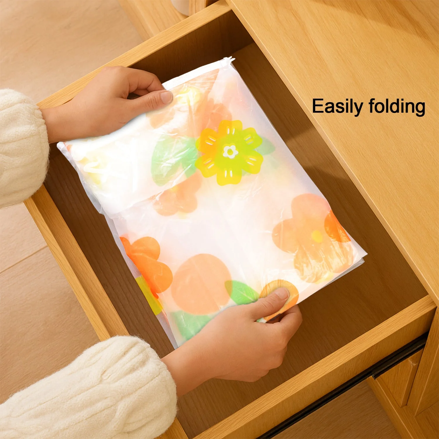 Large Blanket Storage Bag with Zipper – 40x83 cm - Image 8