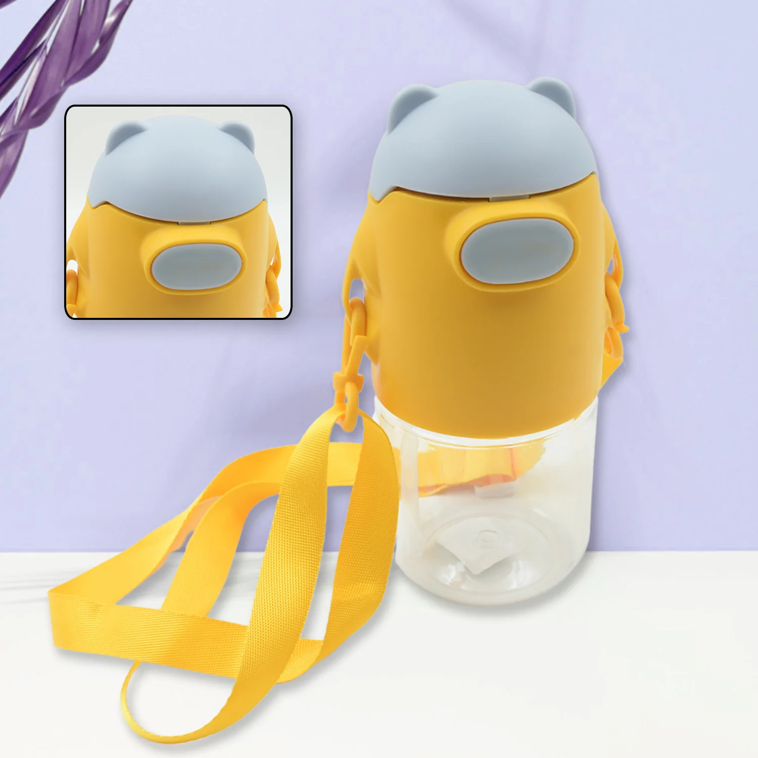 Large Capacity Plastic Water Bottle | Office Bottle | Gym Bottle | Home | Kitchen | Leakproof and BPA Free Drinks Bottle | Water Drink Juice Bottle Wide-Mouth BPA Free Leak-Free Lightweight (1 Pc ) - Image 3