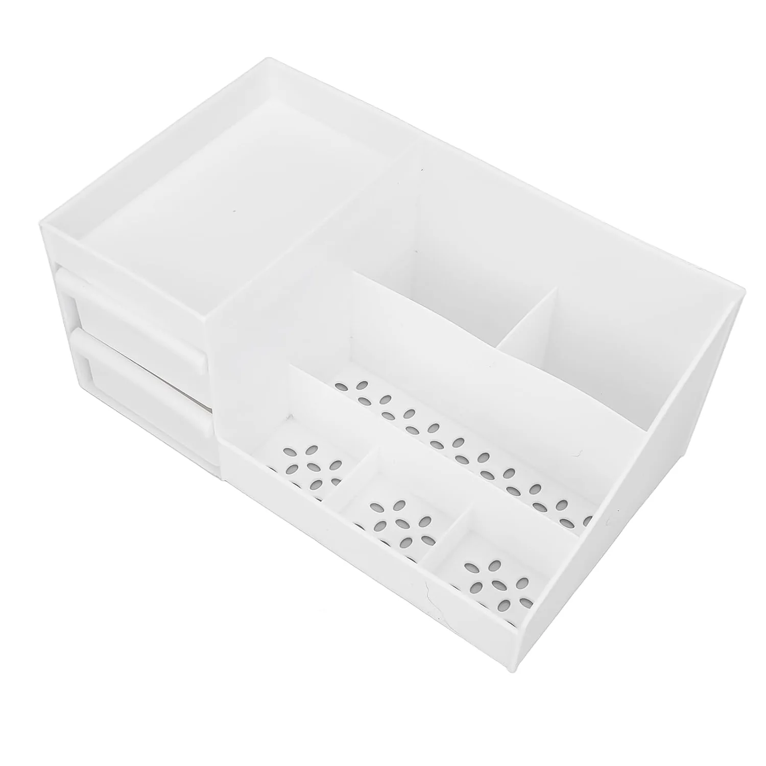 Large Capacity Desktop Cosmetic Storage Box (1 Pc / Mix Color) - Image 5