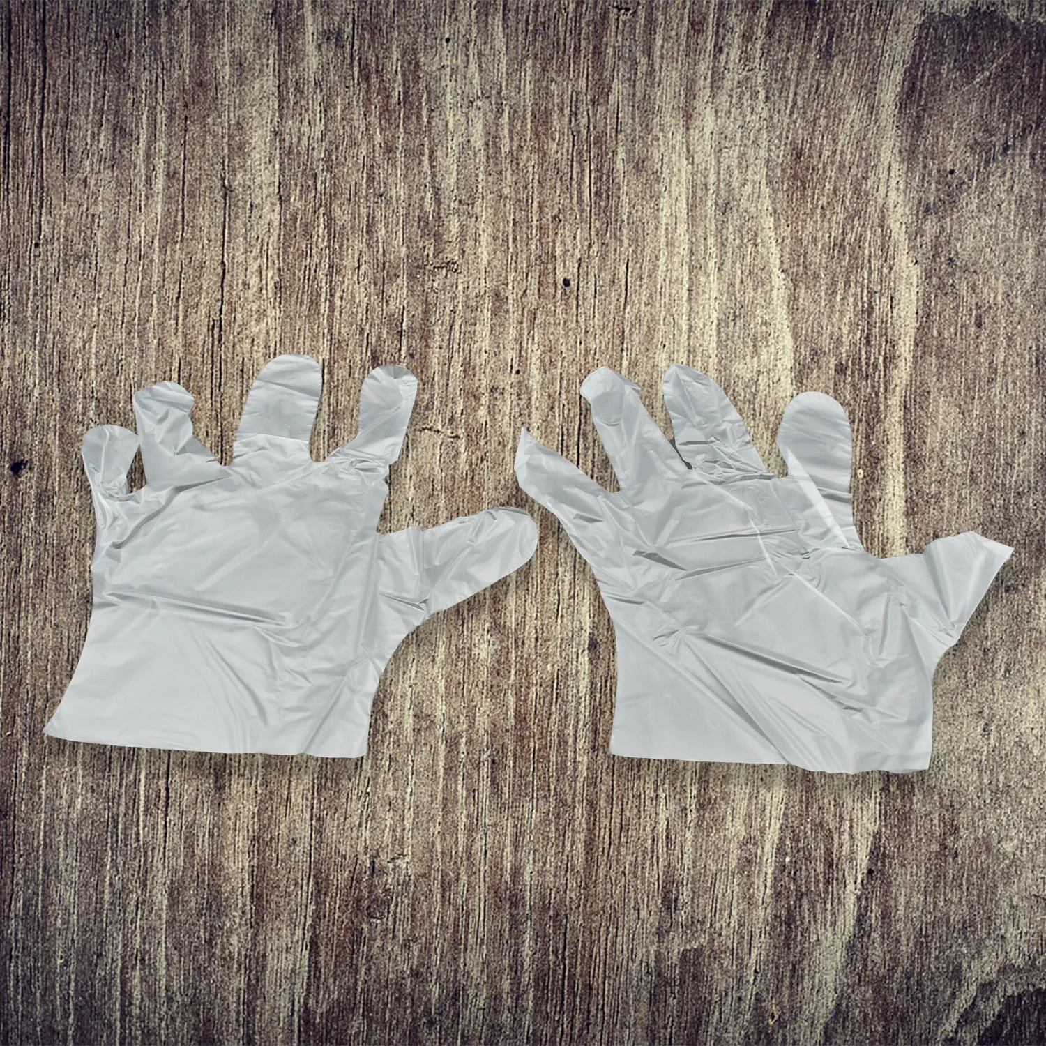 Large Disposable Gloves (100 Pcs): Clear Plastic, Multipurpose - Image 14