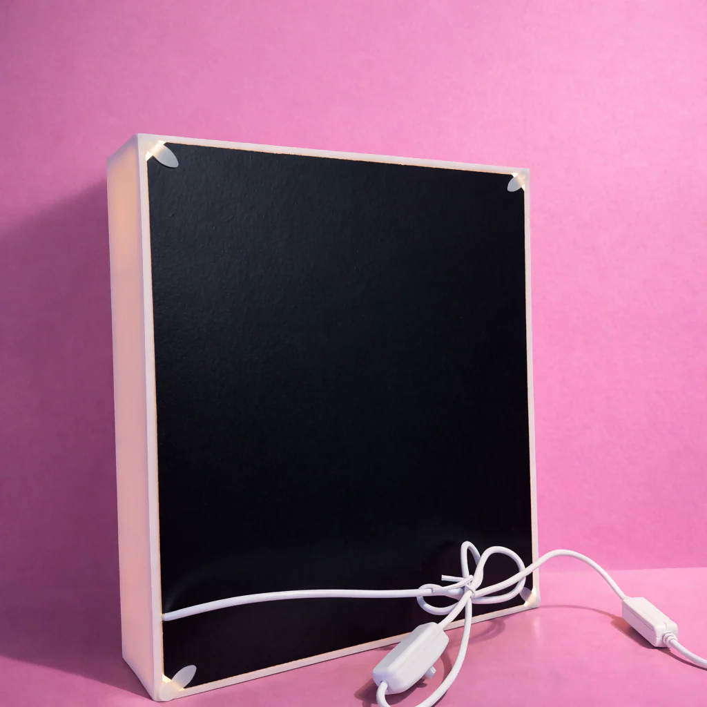 Large LED Photo Frame with Floral Decor Lighted Tabletop Memory Frame ( Design may vary a little) - Image 8