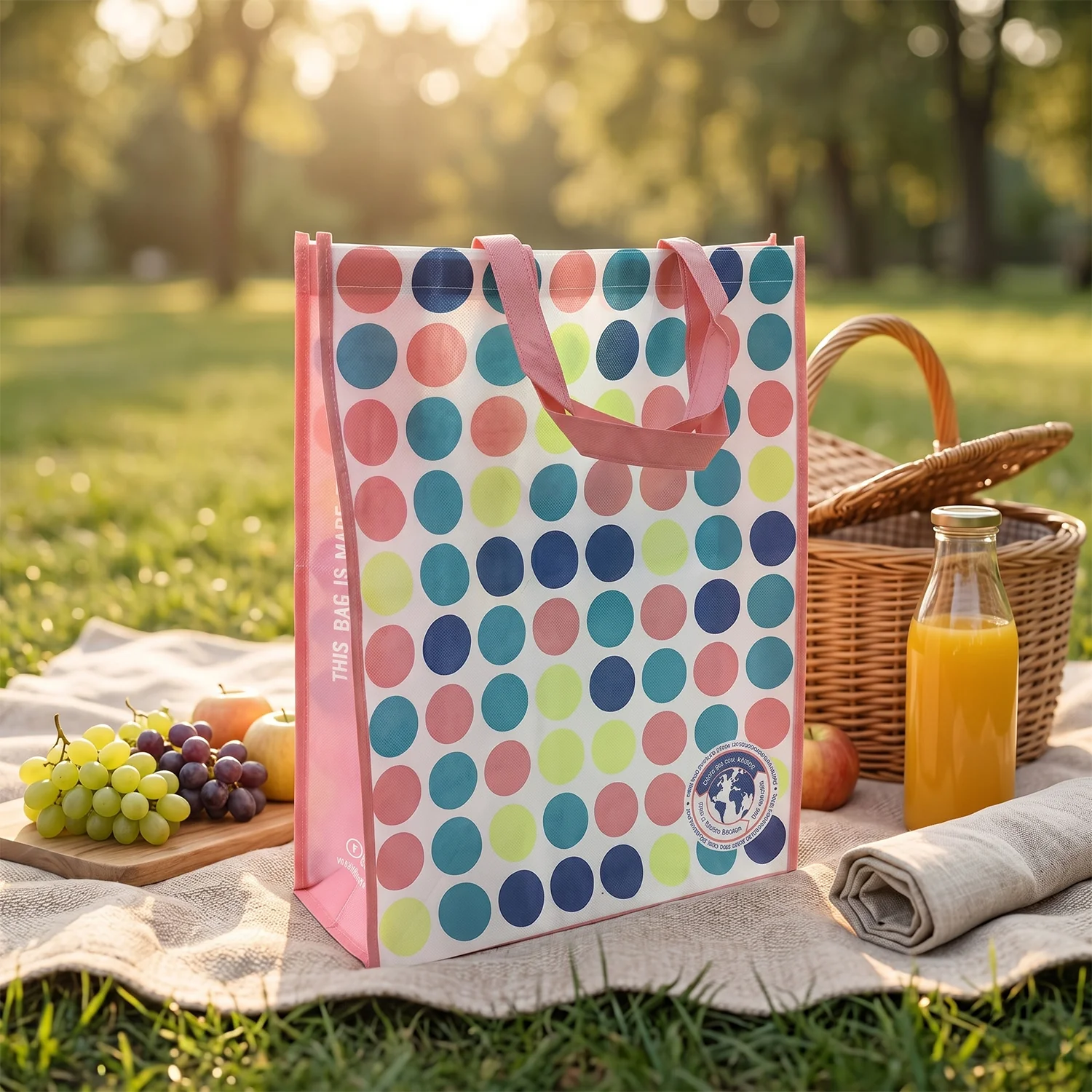 Large Multipurpose Printed Carry Hand Bag (1 Pc Big Size 50x41 Cm) - Image 7