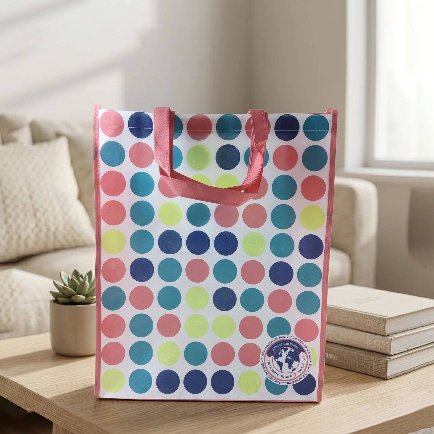 Large Multipurpose Printed Carry Hand Bag (1 Pc Big Size 50x41 Cm) - Image 8