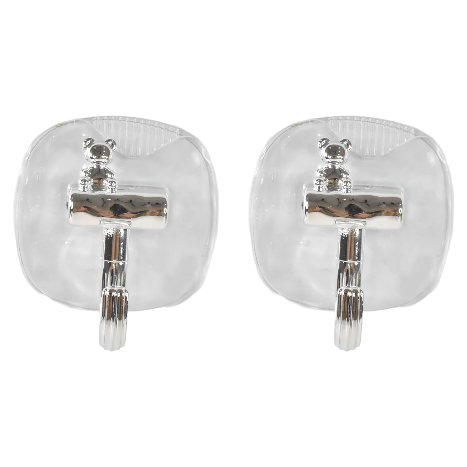 Large Plastic Self Adhesive Wall Hooks (2 Pc) - Image 10