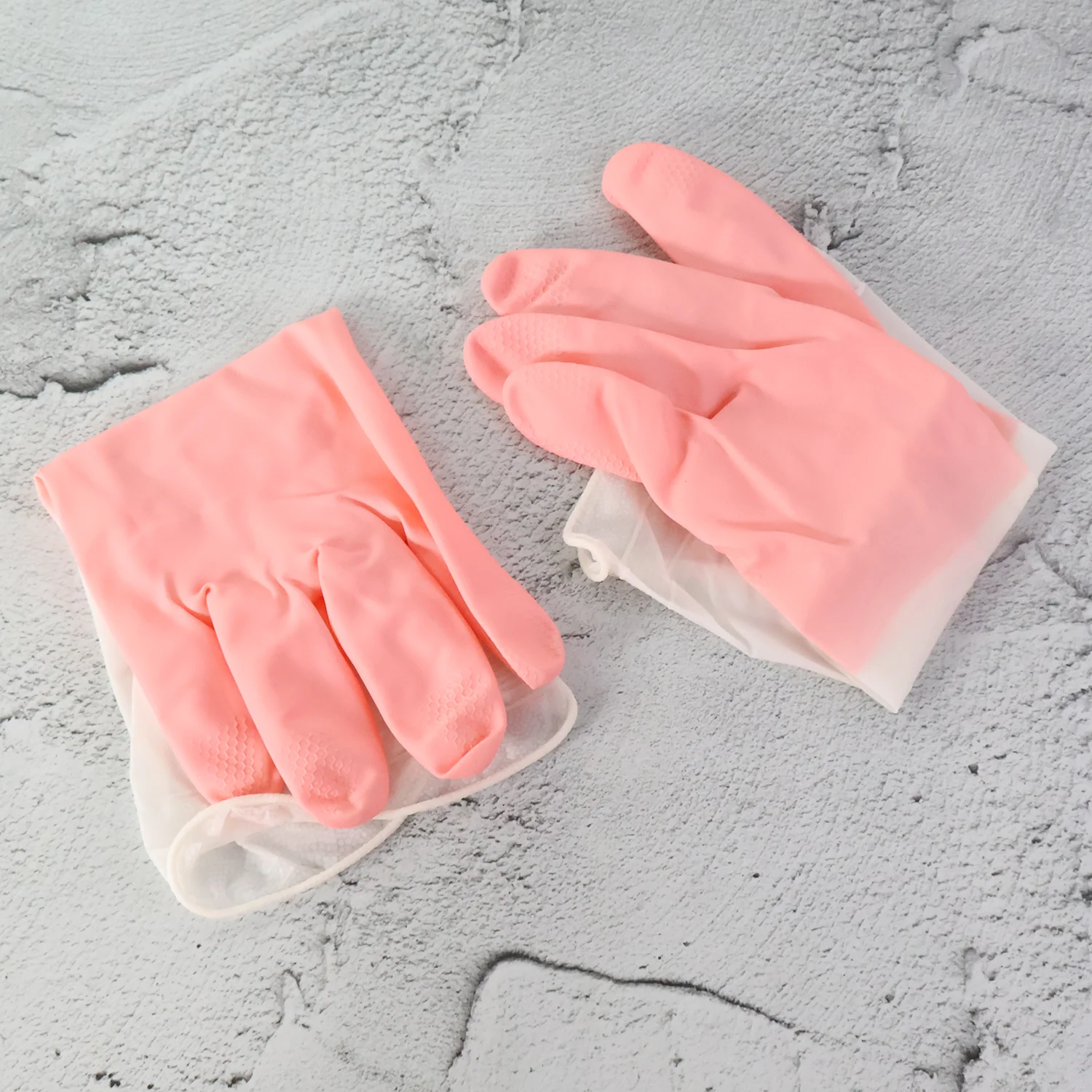 Large Size Reusable Household Cleaning Gloves - (1 Pair) - Image 5