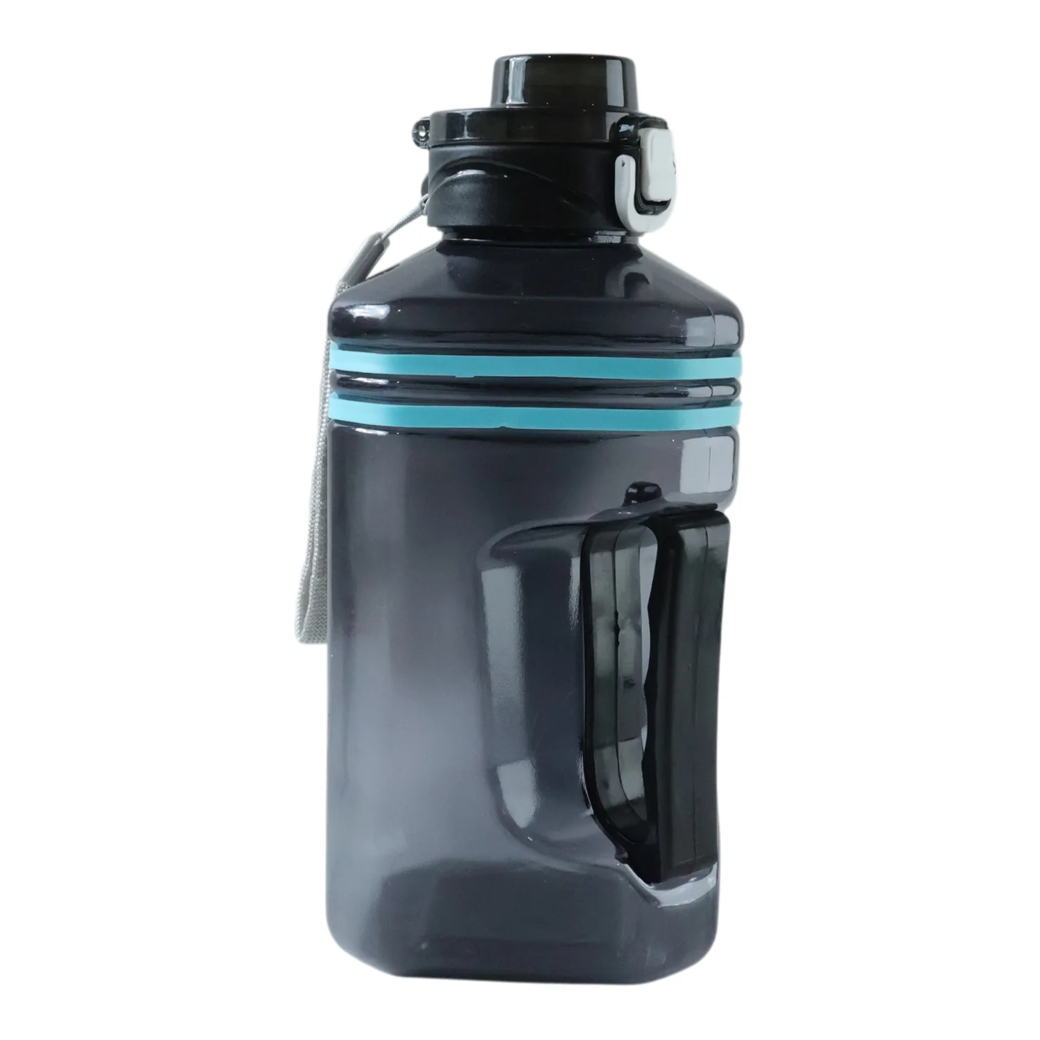 Large Square Gallon Style Water Bottle with Handle 1500 ML - Image 4