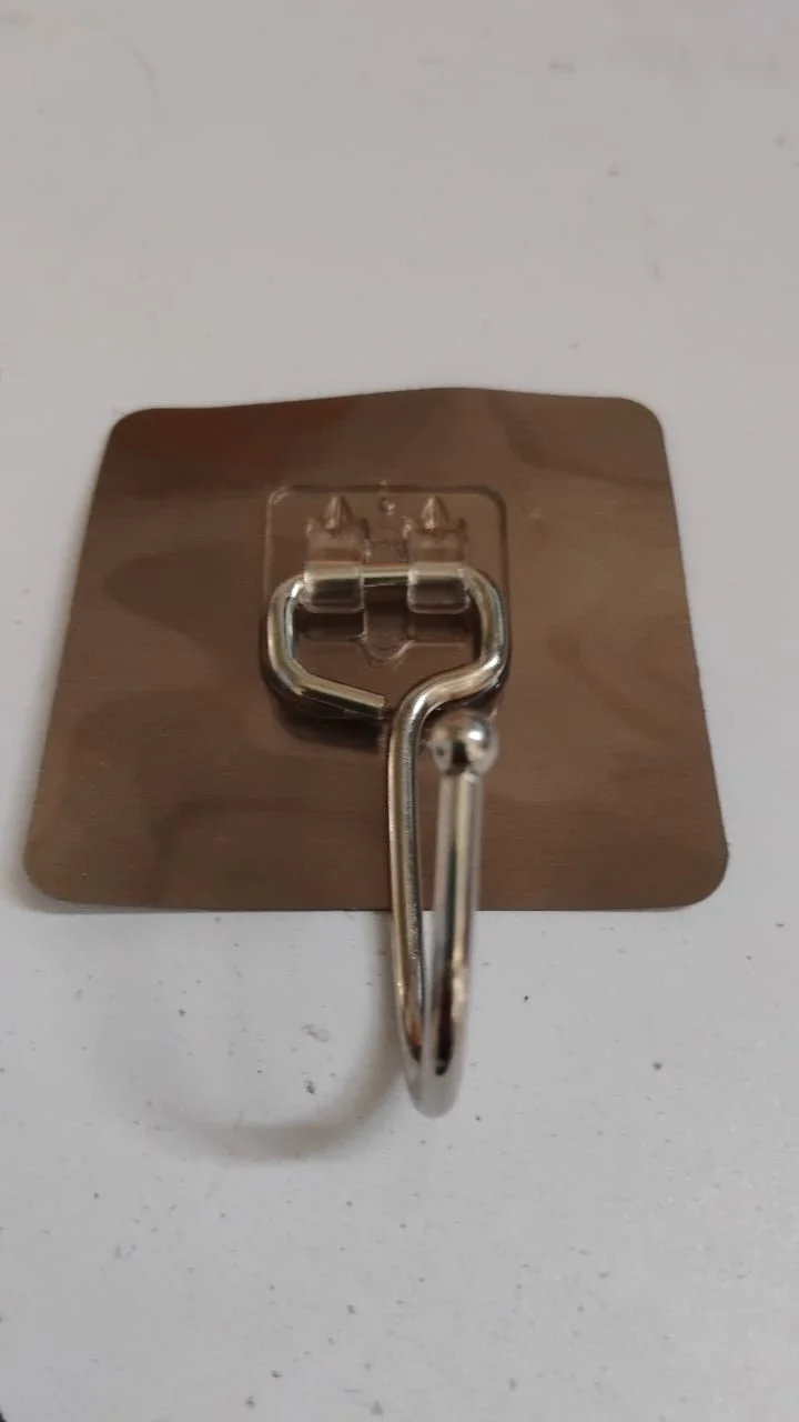 Large Stainless Steel Self Adhesive Wall Hooks (1 Pc) - Image 6