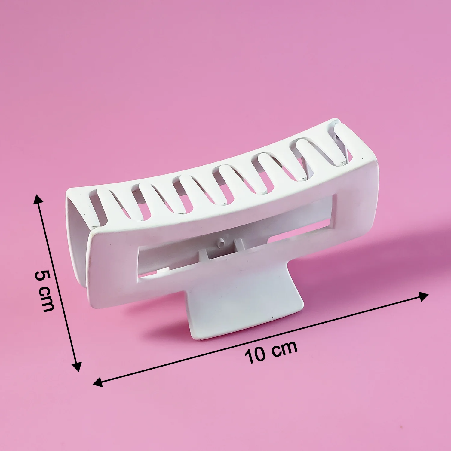 Large Stylish Plastic Hair Clip (1 Pc) - Image 7