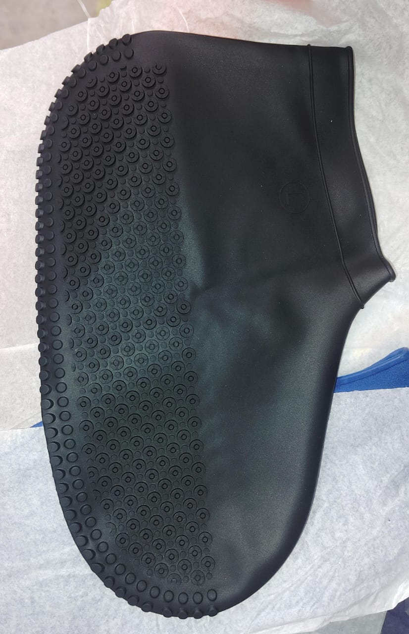 Non-Slip Silicone Reusable Waterproof Anti-Skid Shoe Covers (Large, 1 Pair) - Image 9