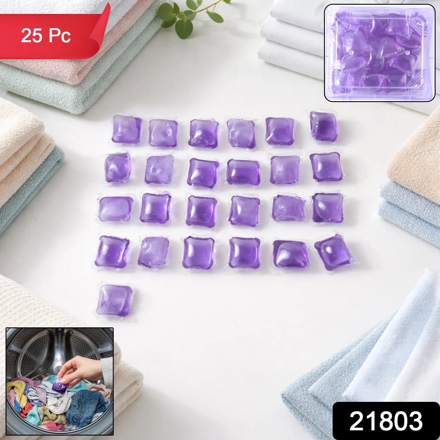 Laundry Detergent Pods (25 Pc) - Image 2