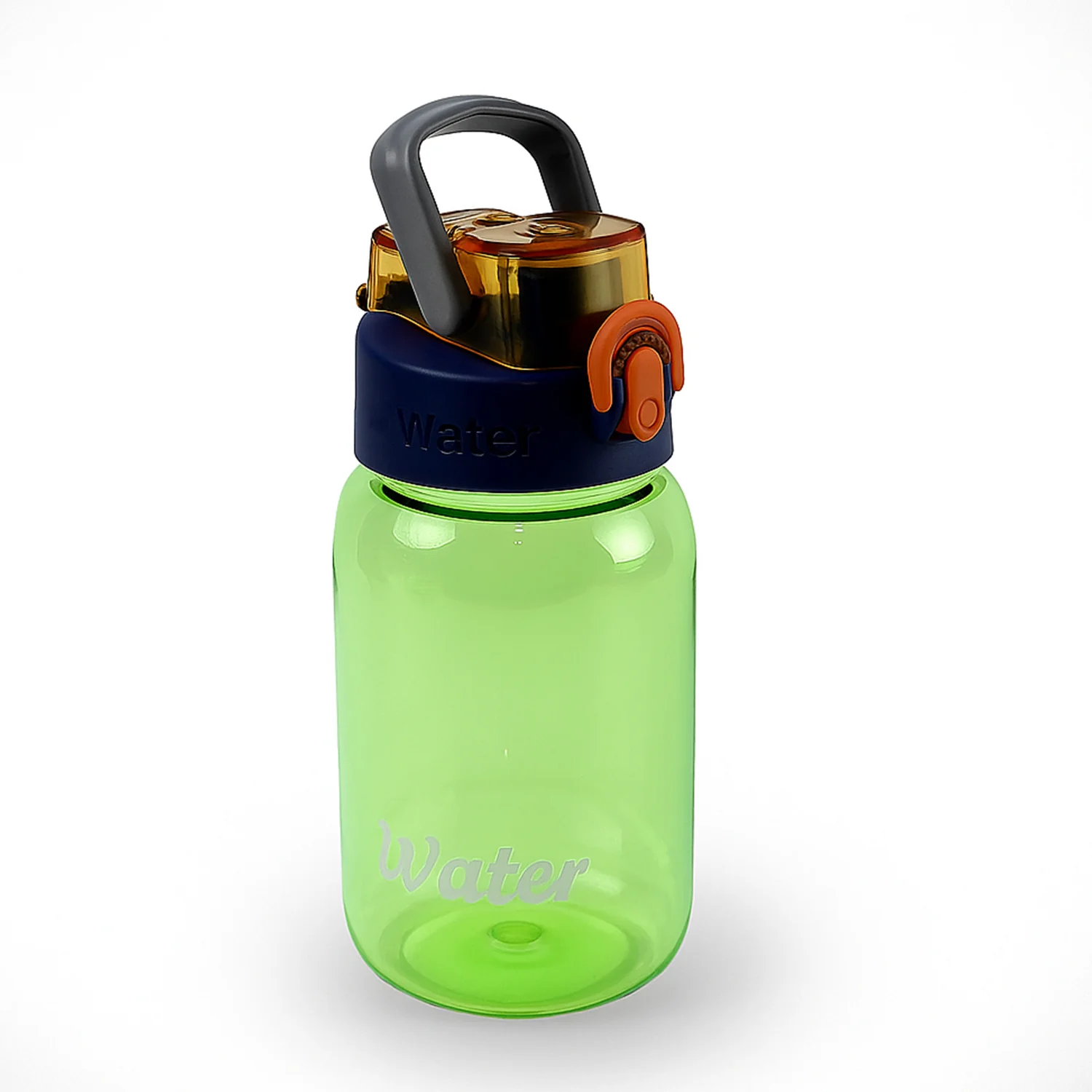 Green Leak-Proof Portable Fruit Infuser Water Bottle Approx 600ML (1 Pc) - Image 5