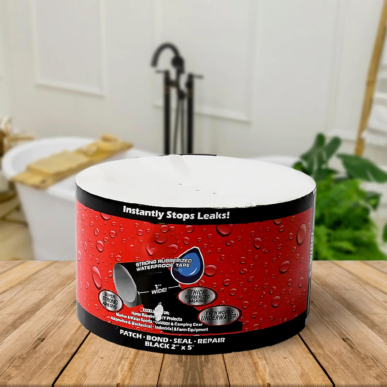 Leak-Proof Sealing Tape – Waterproof Pipe Repair & DIY, 50mm x 1.5m - Image 3